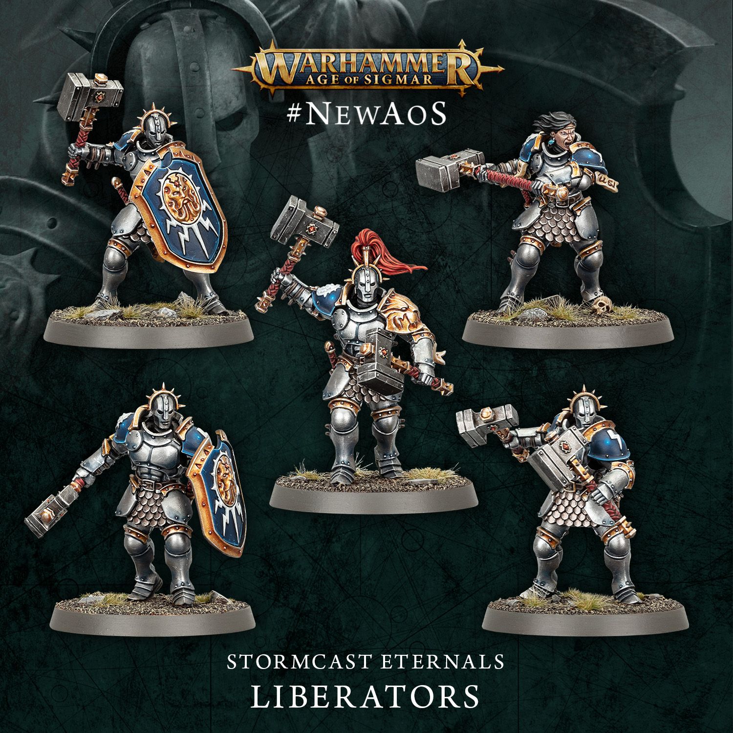 Warhammer Stormcast Eternals Sa　ウォーハンマー Stormcast Eternals Liberatorsウォーハンマーaos